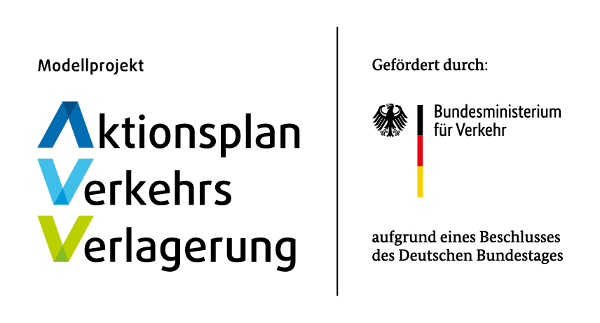 Logo_Modellprojekt_AVV mit Bundesministerium für Verkehr
